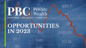 Opportunities in 2023