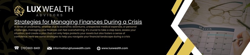 Strategies for Managing Finances During a Crisis