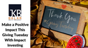 Make a Positive Impact This Giving Tuesday With Impact Investing