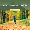 A Fall Financial Checklist