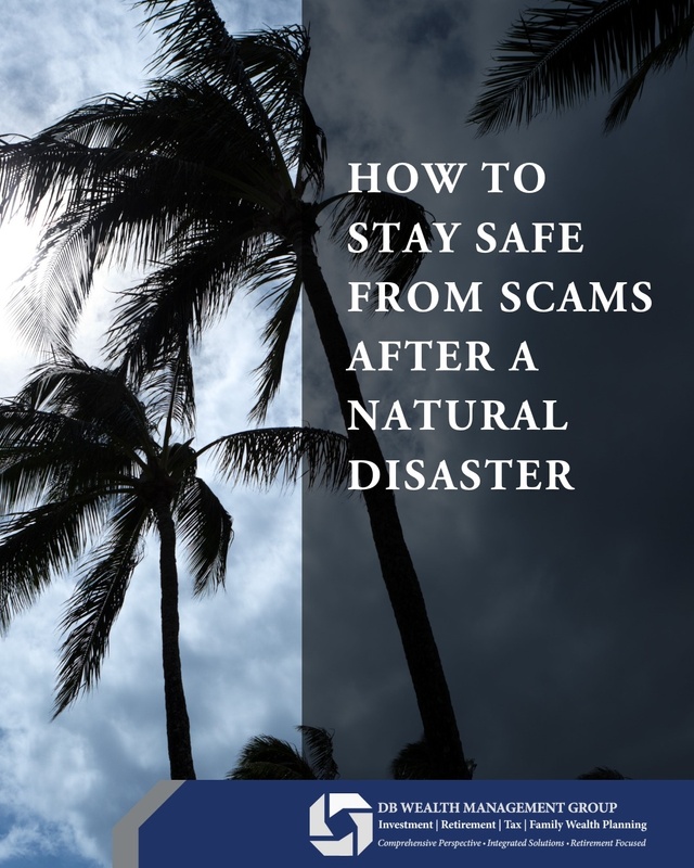 Stay Safe from Scams After a Natural Disaster