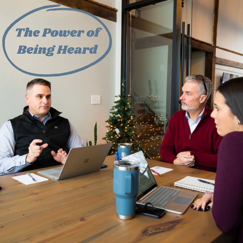 The Power of Being Heard: Insights into Effective Advice