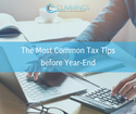 The Most Common Tax Tips before Year End