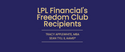 Tracy Applewhite and Sean Tyll II Recongnized as One of LPL Financial's Top Advisors