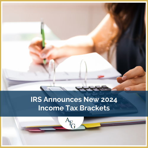 IRS Announces New 2024 Income Tax Brackets