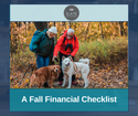 A Fall Financial Checklist