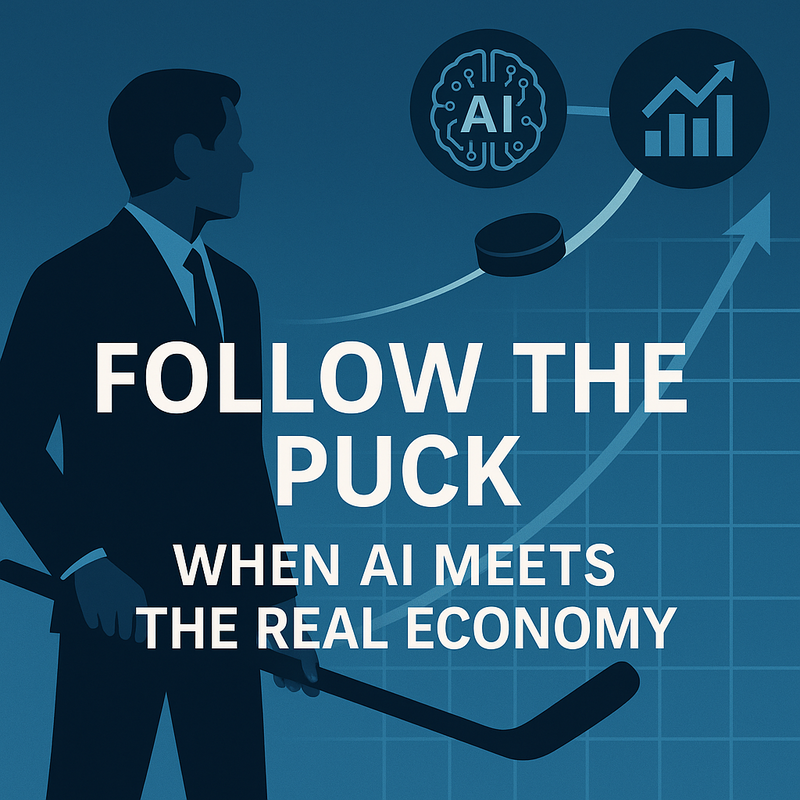 Follow the Puck: When AI Meets the Real Economy