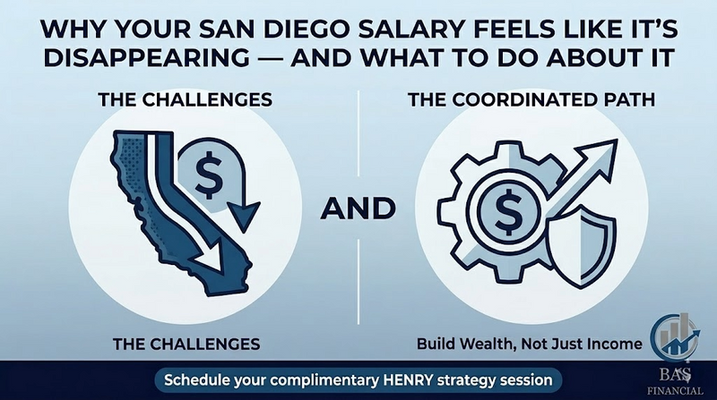 Why Your San Diego Salary Feels Like It's Disappearing — And What to Do About It