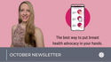 October Newsletter