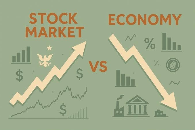 Why the Market Can Rise When the Economy Struggles