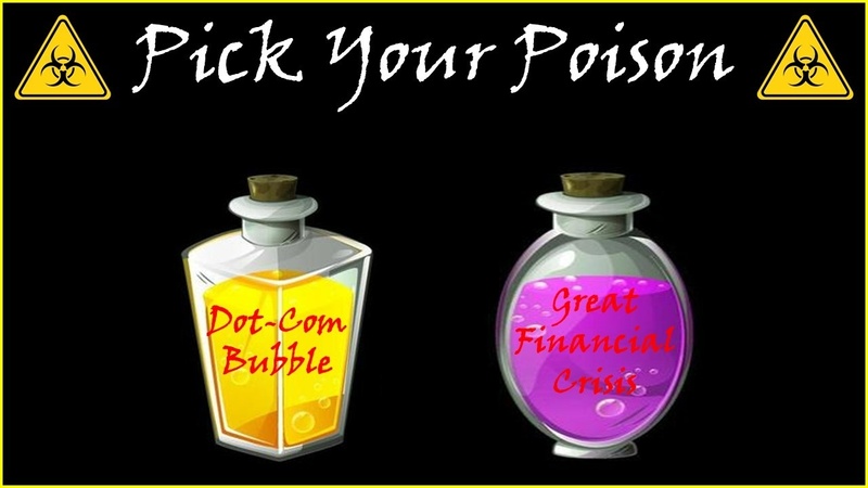 Just My Thoughts …on The Dot-Com Bubble vs. The Great Financial Crisis: Pick Your Poison