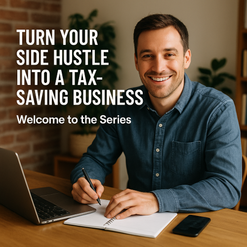 Turn Your Side Hustle Into a Tax-Saving Business (Series)