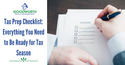 Tax Prep Checklist: Everything You Need to Be Ready for Tax Season