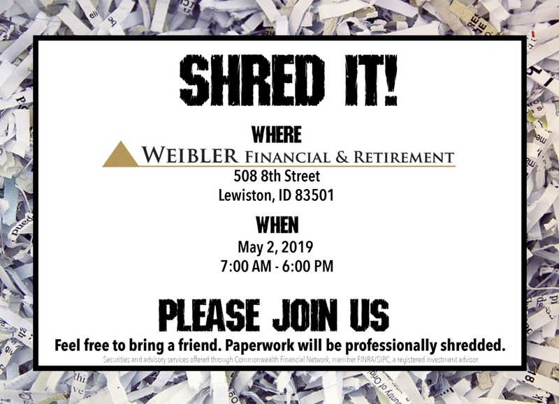 Shred it! Event