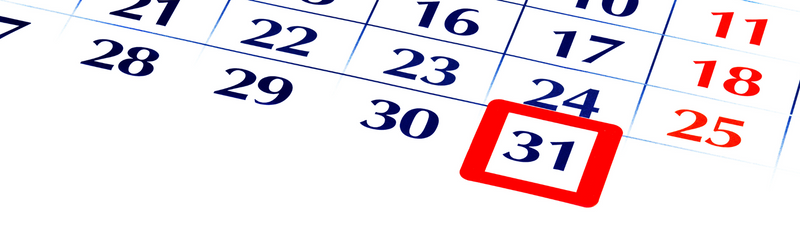 Year-End Countdown Key Dates to Remember