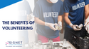 The Benefits of Volunteering