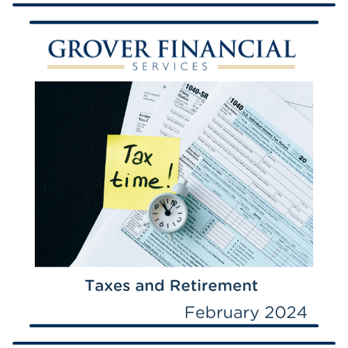 Taxes and Retirement - Part 1