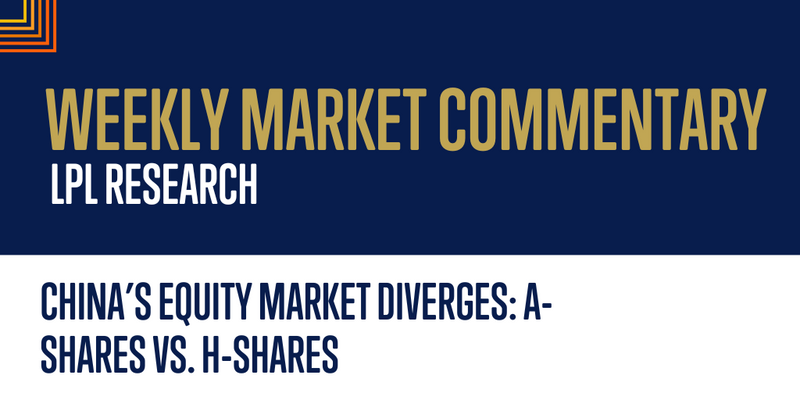 China’s Equity Market Diverges: A-Shares vs. H-Shares