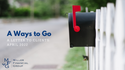 A Ways to Go