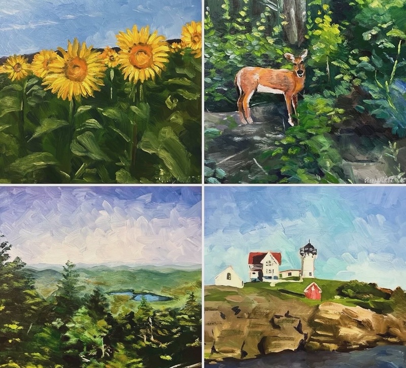 Capturing the Essence of New England: Amy Alterisio's Art on Display at Personal Financial Strategie