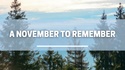 A November to Remember