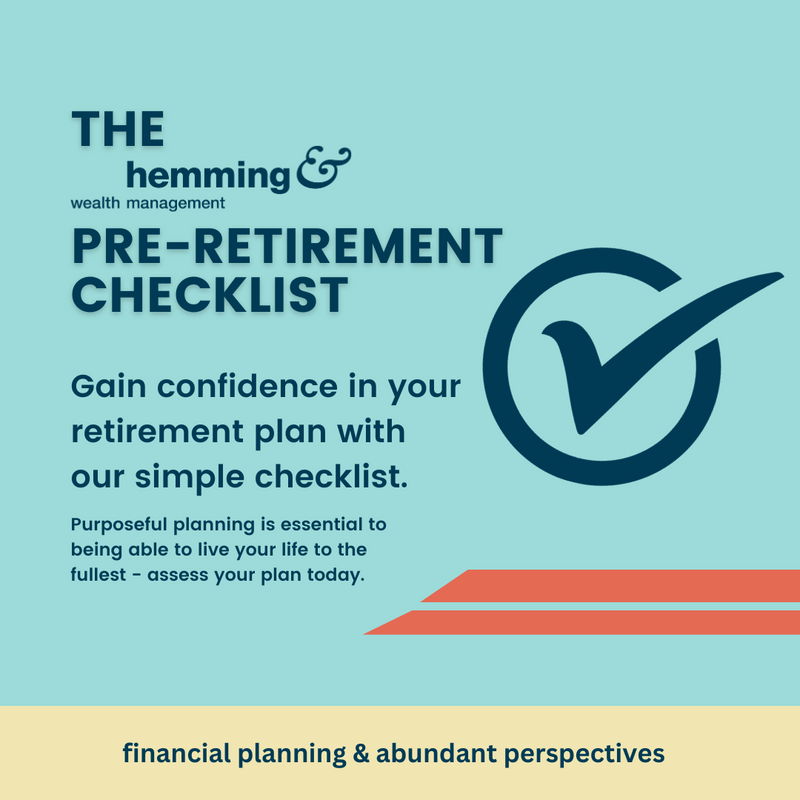 The Pre-Retirement Checklist