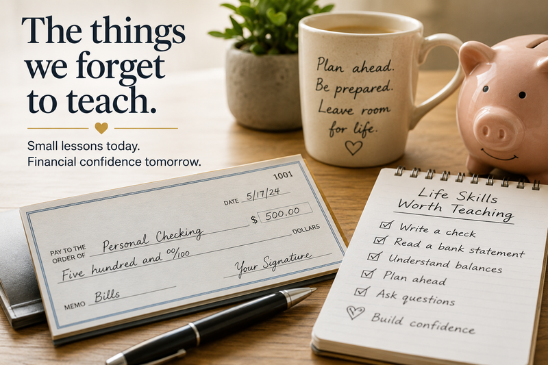 The Things We Forget to Teach