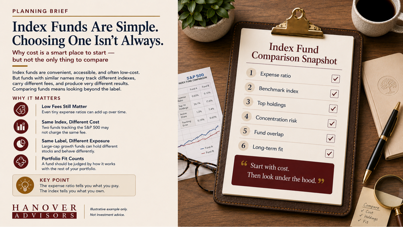 Not All Index Funds Are Created Equal