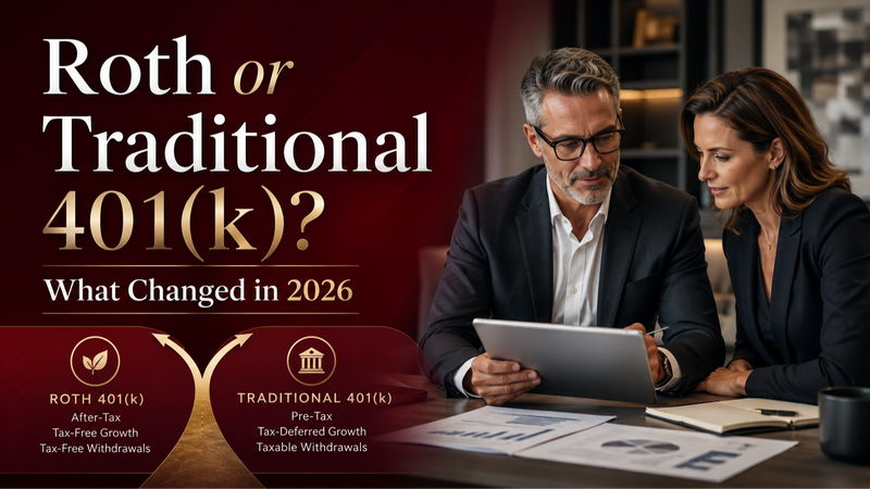 Roth 401(k) vs. Traditional 401(k): What the Current Tax Rates Mean for You