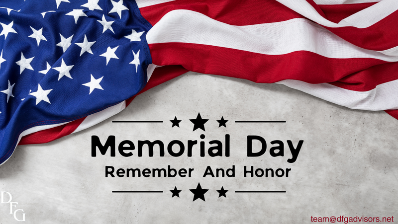 May | Honoring our Military | A Message for Memorial Day