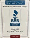 Hawk's Bay Insurance Group Earns BBB Accreditation from Better Business Bureau