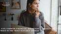 Five Common Financial Questions: What is the Most Suitable Answer?