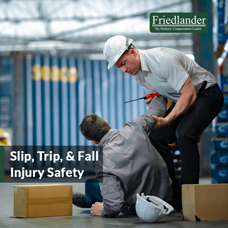 Slip, Trip & Fall Injuries Continue to Be a Leading Cause of Workplace Claims
