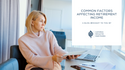 Common Factors Affecting Retirement Income
