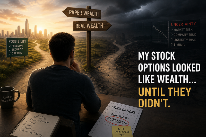 My Stock Options Looked Like Wealth… Until They Didn’t: Turning “Paper Value” Into a Real Plan