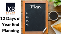The 12 Days of Year-End Planning