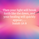 Isaiah 58:8