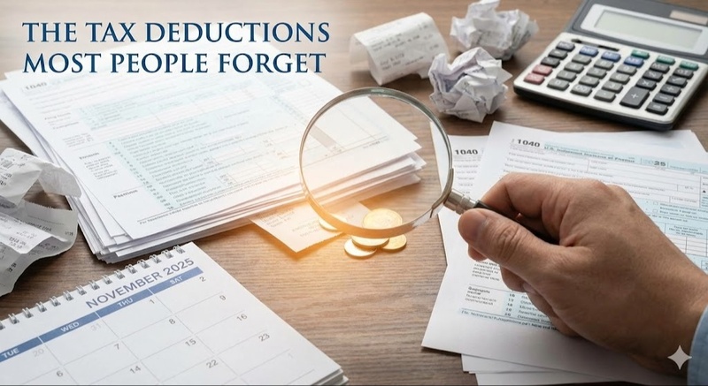 Tax Deductions People Forget 2025