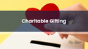 Charitable Gifting