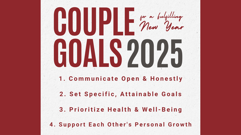 Creating Couple Goals for a Fulfilling New Year