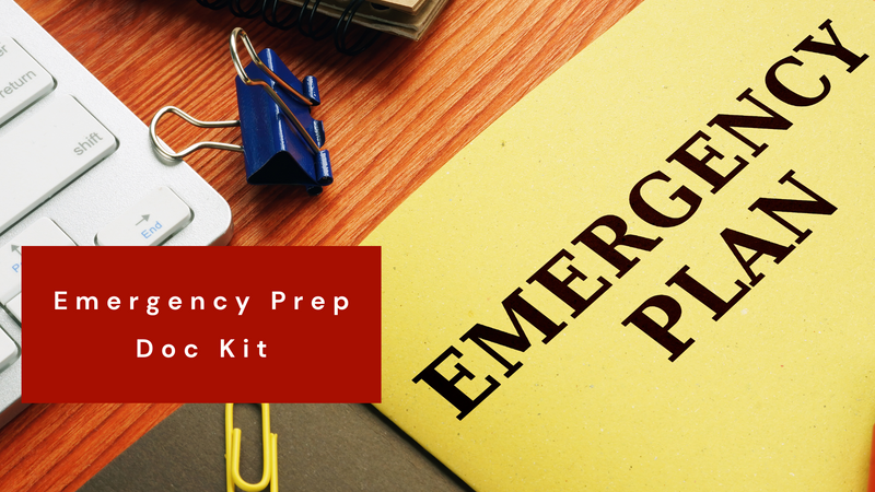 🗂️ Preparedness Is Power: Why Organizing Personal & Financial Documents Matters Before an Emergency