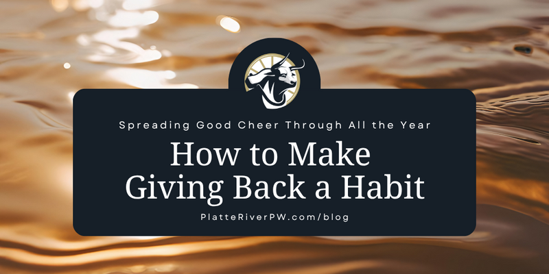 Spreading Good Cheer Through All the Year: How to Make Giving Back a Habit