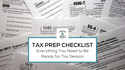 Tax Prep Checklist: Everything You Need to Be Ready for Tax Season