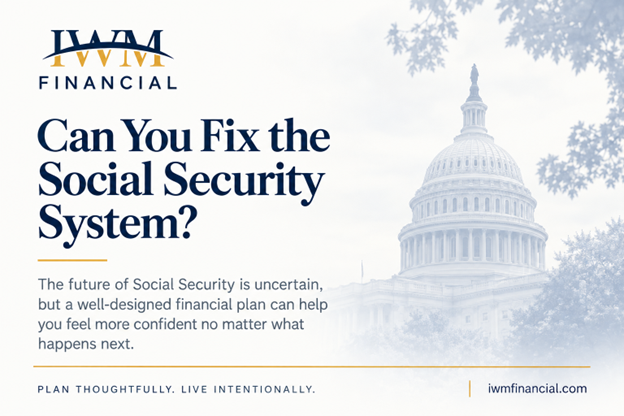 Can you fix the Social Security System?