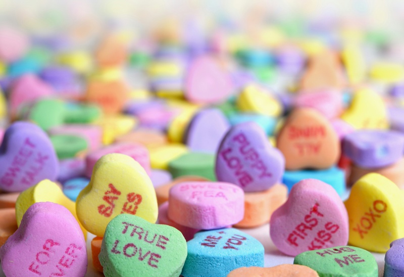 Celebrating Valentine's Day Single