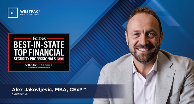 Alex Jakovljevic Named Forbes Top 100 Advisors List for 2024