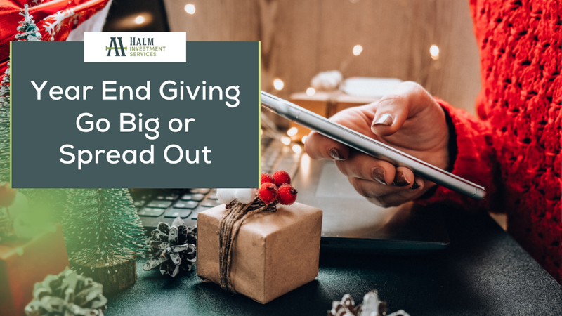 Year-End Giving: Should You Go Big or Spread It Out?