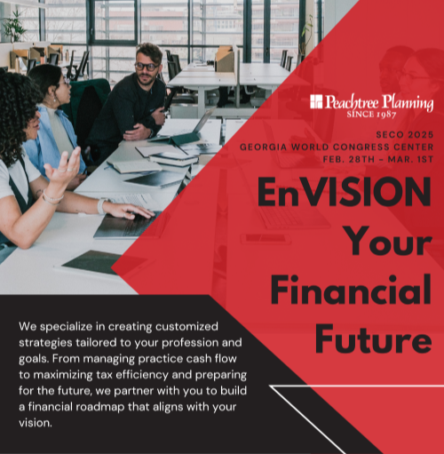 Peachtree Planning SECO 2025: Empowering Optical Professionals to EnVISION their financial future