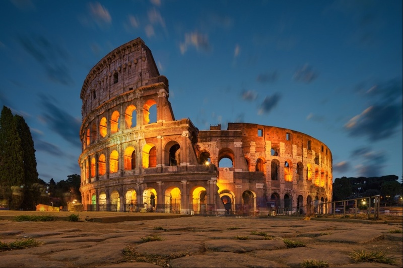 Stock Correlations, Cars, and the Colosseum