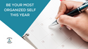 Be Your Most Organized Self This Year